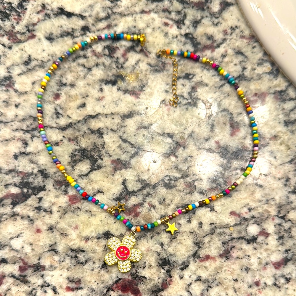 Happy Face Necklace